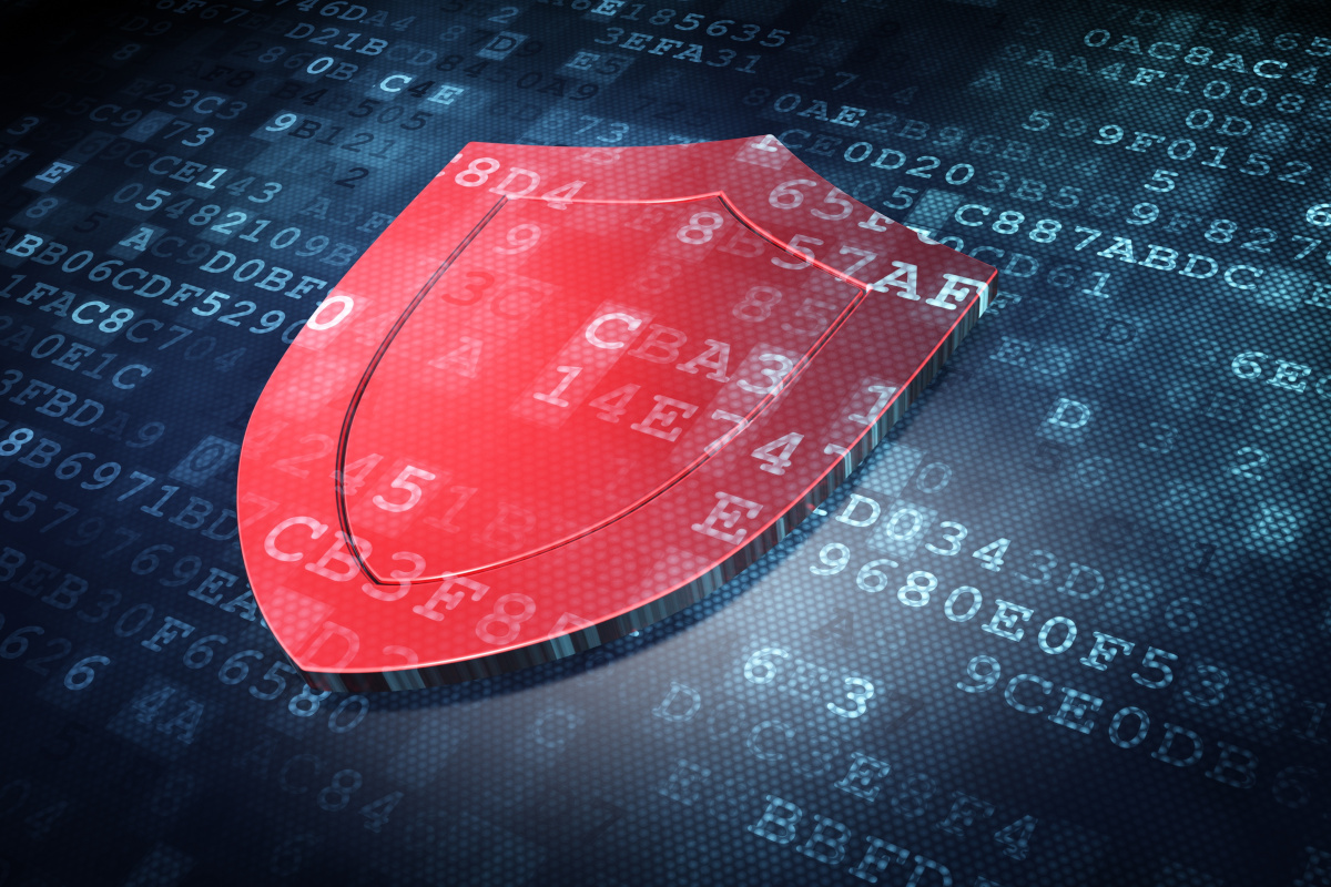 Cyber Security Digital Padlock