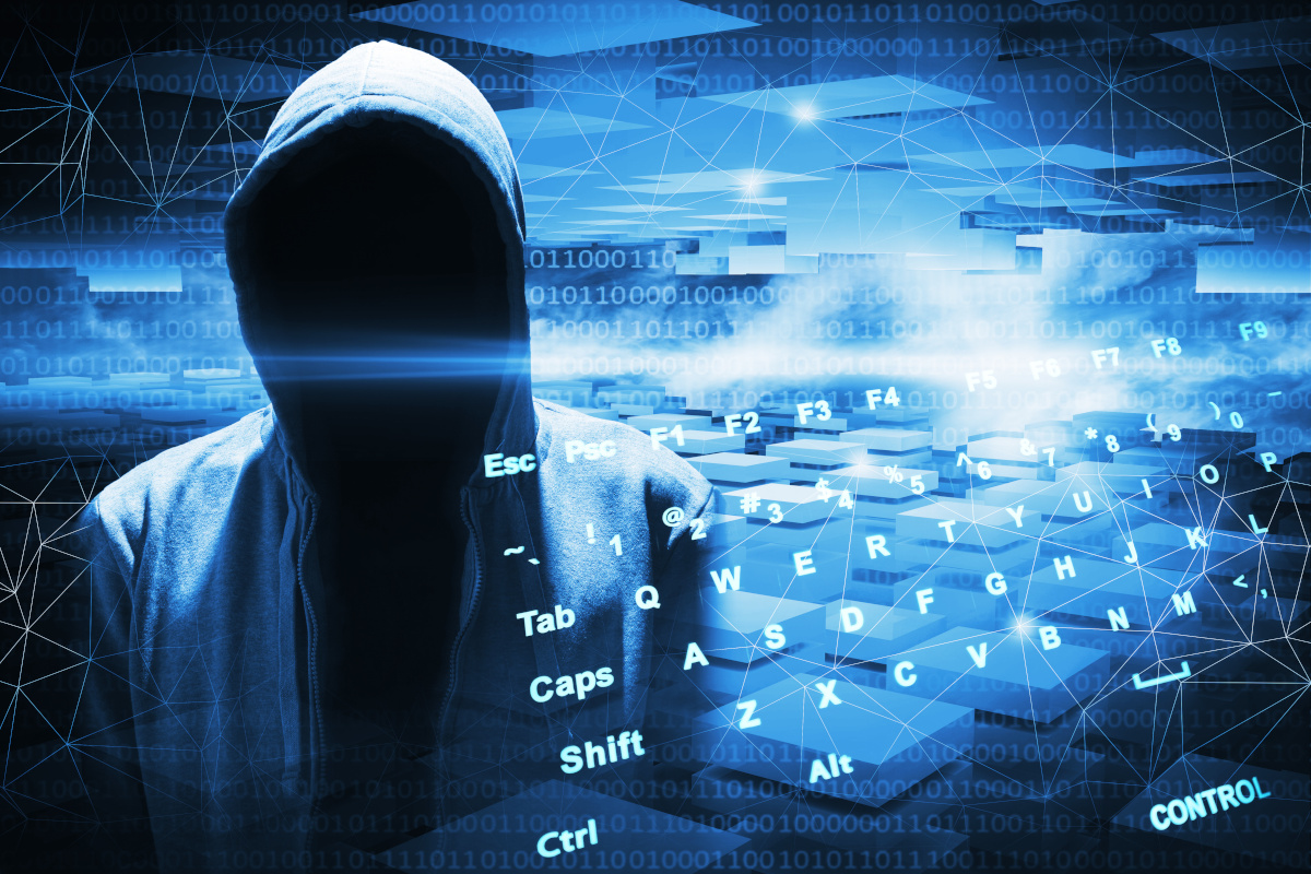 Hacker in the shadows