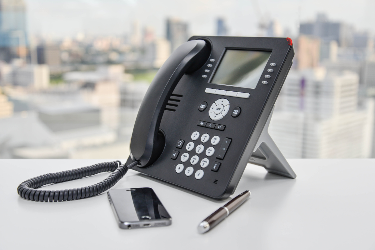 Phone on Office Desk